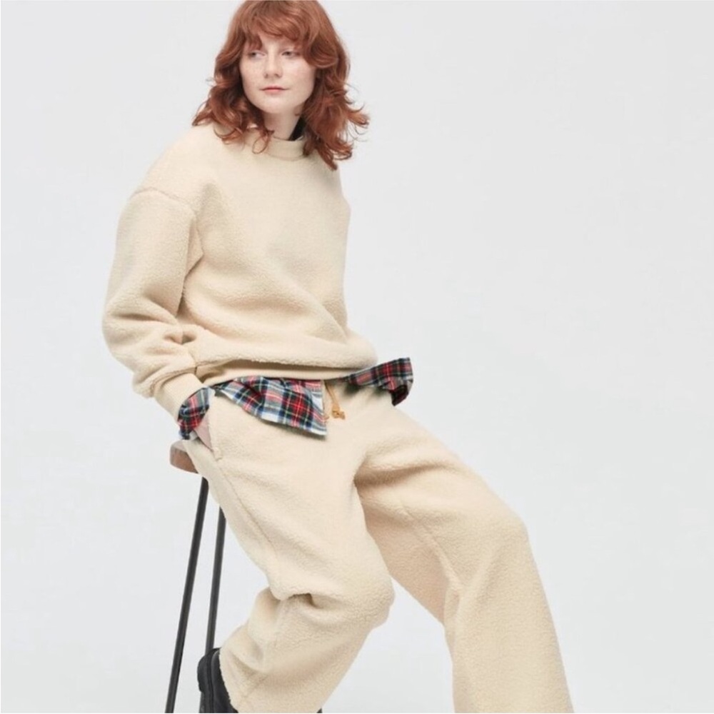 NWOT Jw Anderson x Uniqlo Fleece Pants